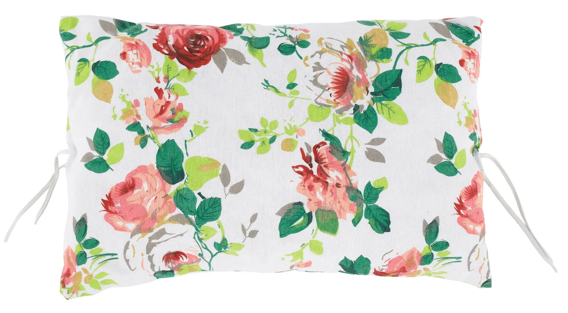 Fotoliu-cocon Tempo Kondela Dalvea 2 New (White/Flowers)