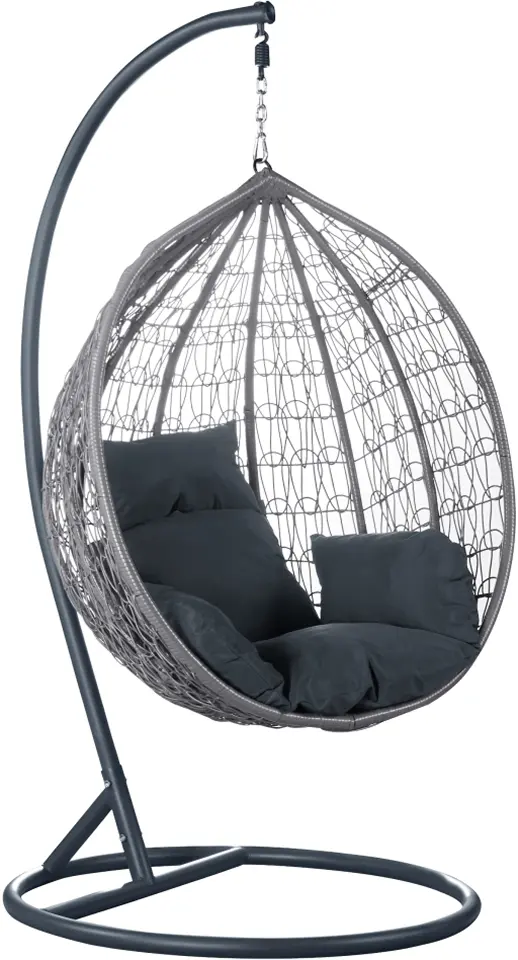 Кресло-кокон Tempo Kondela Noleo (Gray)