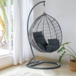 Кресло-кокон Tempo Kondela Noleo (Gray)