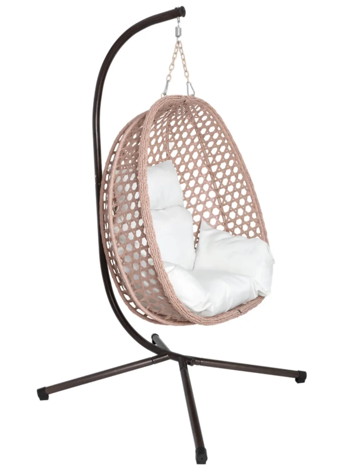 Fotoliu-cocon Tempo Kondela Sanan (Copper/Beige) - 3