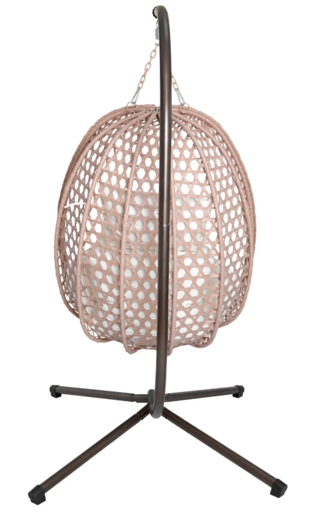 Fotoliu-cocon Tempo Kondela Sanan (Copper/Beige) - 4