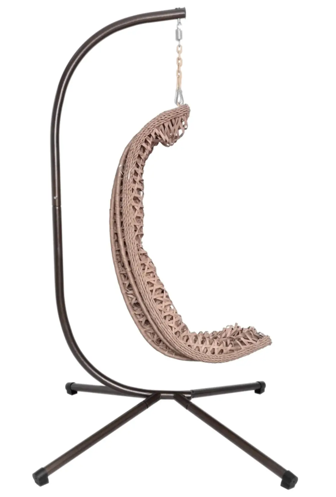 Fotoliu-cocon Tempo Kondela Sanan (Copper/Beige) - 6