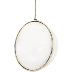 Fotoliu suspendat Tempo Kondela Bubble New Tip 1 106 (Transparent/Golden/Pink) Thumb