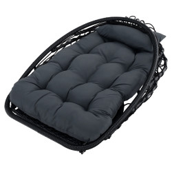 Кресло подвесное Tempo Kondela Nobelo (Black) Thumb