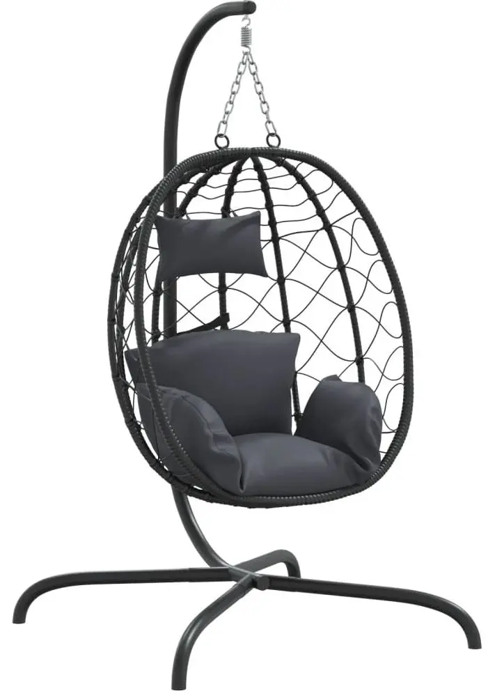 Кресло-кокон VidaXL 360045 (Anthracite)