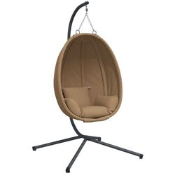 Кресло-кокон VidaXL 4007400 (Taupe Grey) Thumb