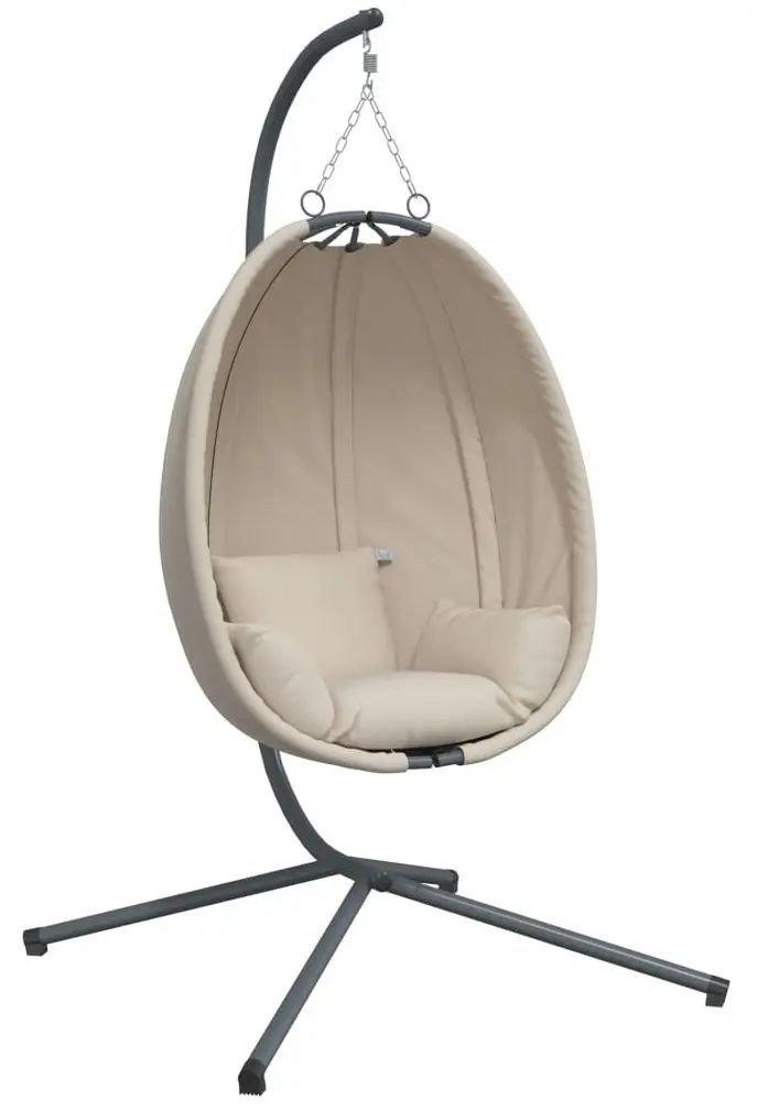 Fotoliu-cocon VidaXL 4007401 (Beige)