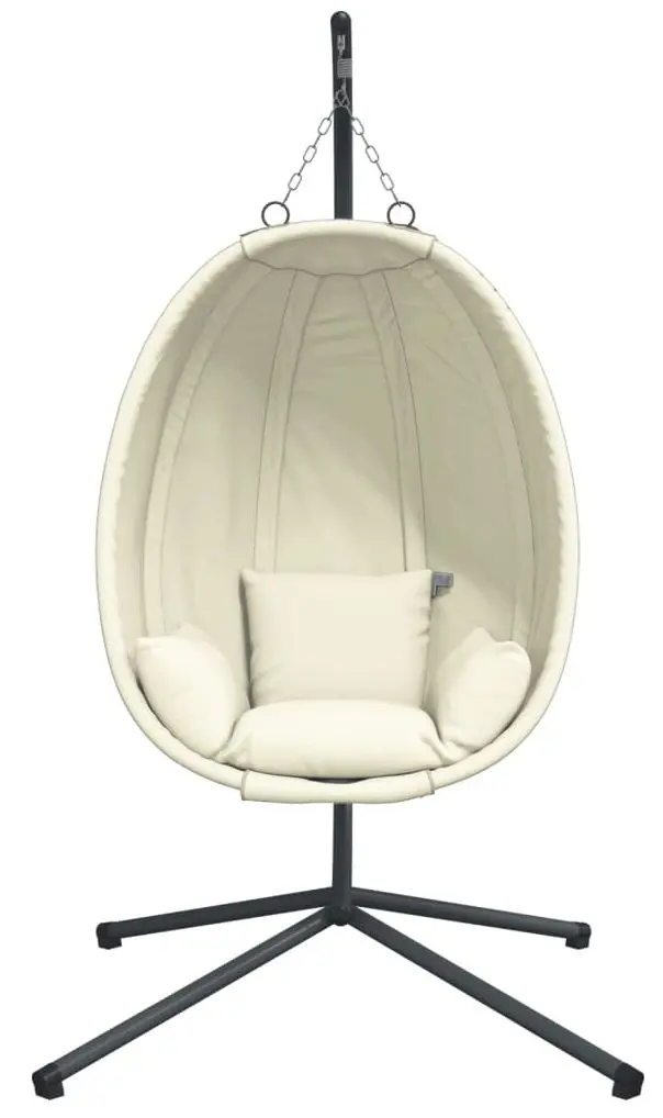 Fotoliu-cocon VidaXL 4007401 (Beige)