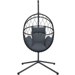 Fotoliu-cocon VidaXL 4007402 (Anthracite) Thumb