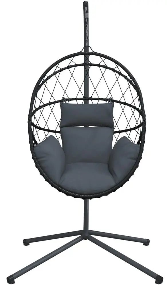 Fotoliu-cocon VidaXL 4007402 (Anthracite)