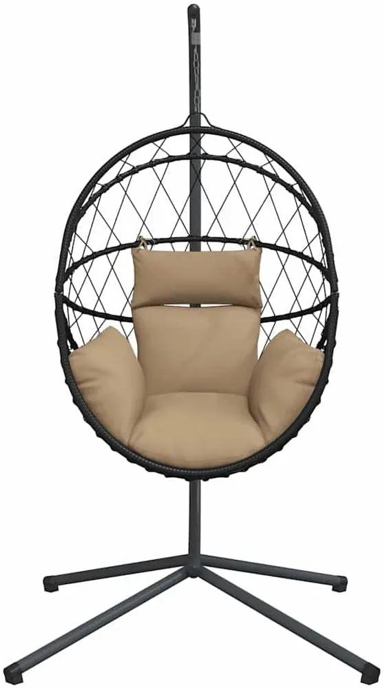 Кресло-кокон VidaXL 4007403 (Anthracite/Taupe) - 2