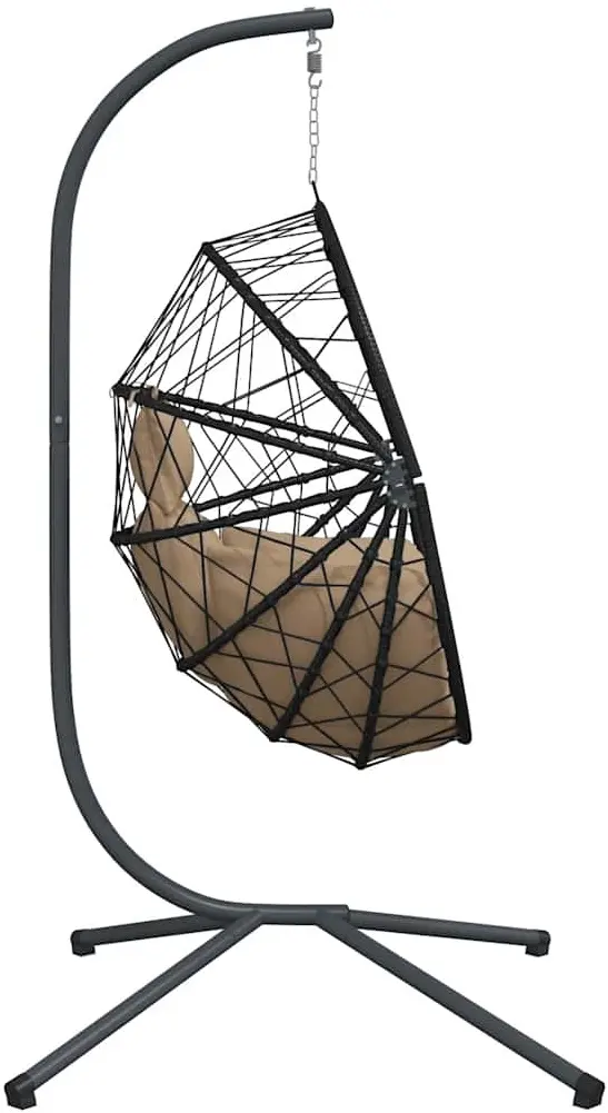 Кресло-кокон VidaXL 4007403 (Anthracite/Taupe) - 4