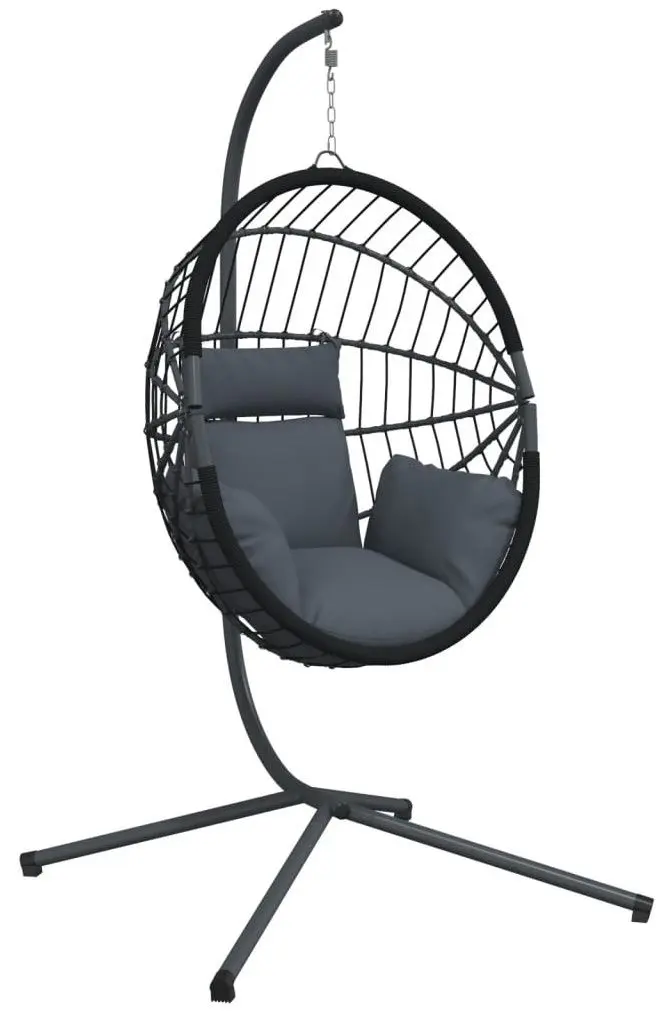 Кресло-кокон VidaXL 4007405 (Anthracite)