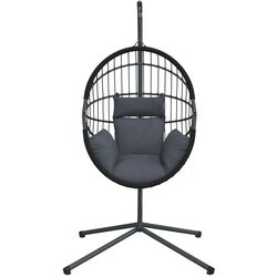 Кресло-кокон VidaXL 4007405 (Anthracite) Thumb