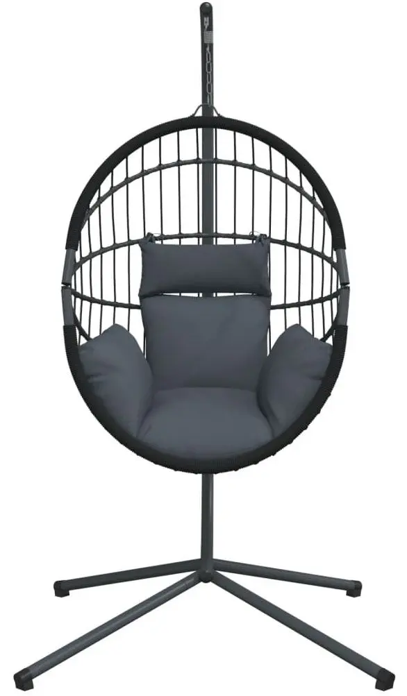 Кресло-кокон VidaXL 4007405 (Anthracite)