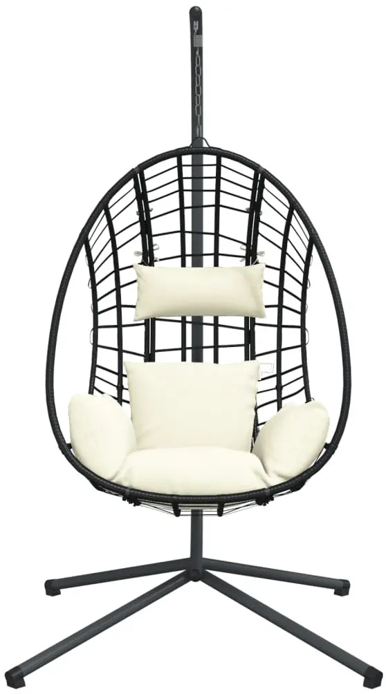 Fotoliu-cocon VidaXL 4007411 (Anthracite/Beige) - 2