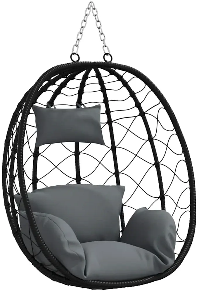 Кресло-кокон VidaXL 42003844 (Anthracite) - 2