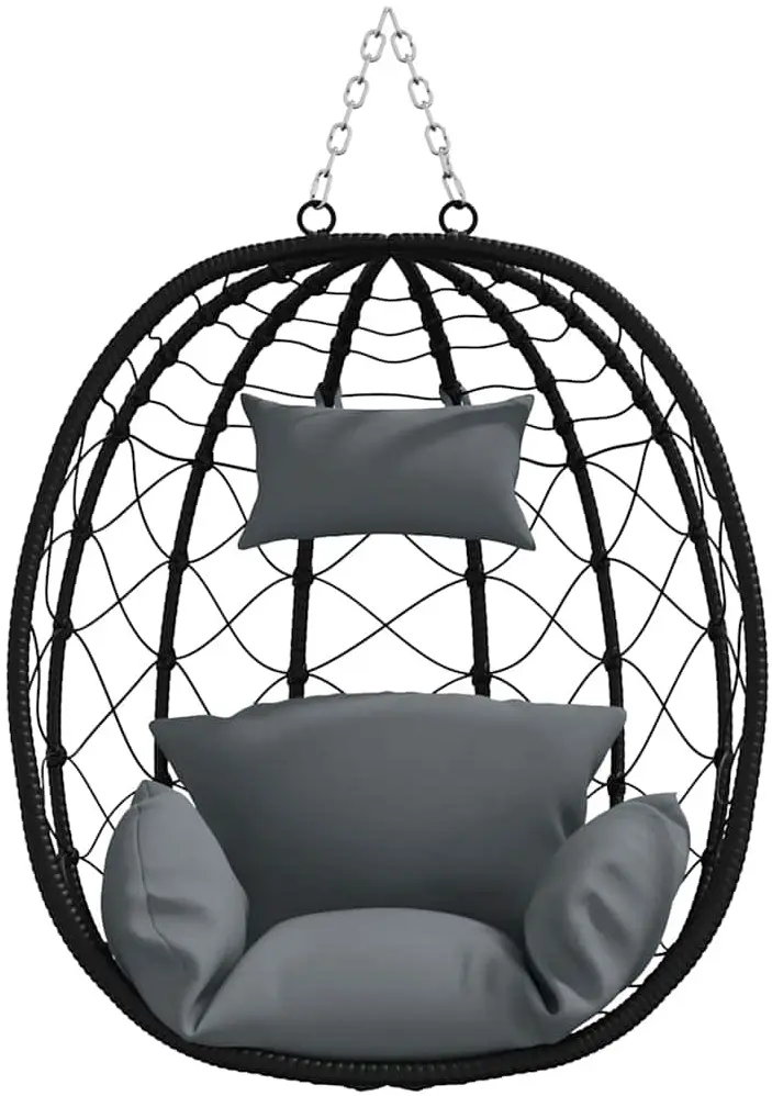 Кресло-кокон VidaXL 42003844 (Anthracite) - 3