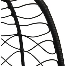 Кресло подвесное VidaXL 360047 (Black/Taupe Grey) Thumb