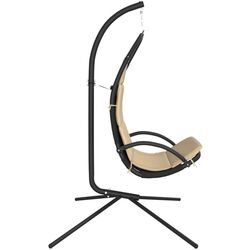 Fotoliu suspendat VidaXL 362727 (Cream/Black) Thumb