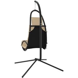 Fotoliu suspendat VidaXL 362727 (Cream/Black) Thumb