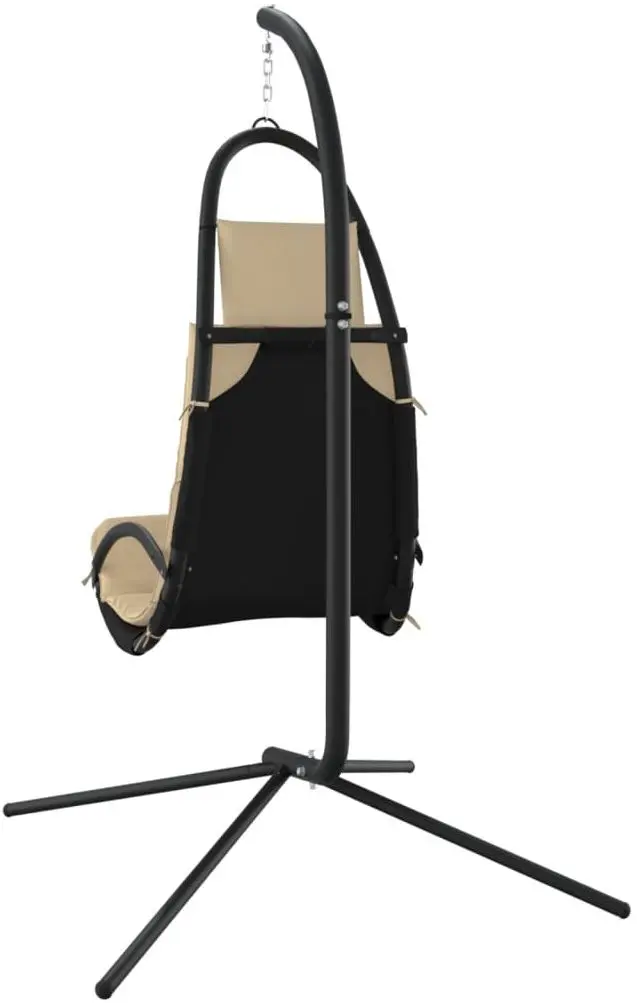 Fotoliu suspendat VidaXL 362727 (Cream/Black)