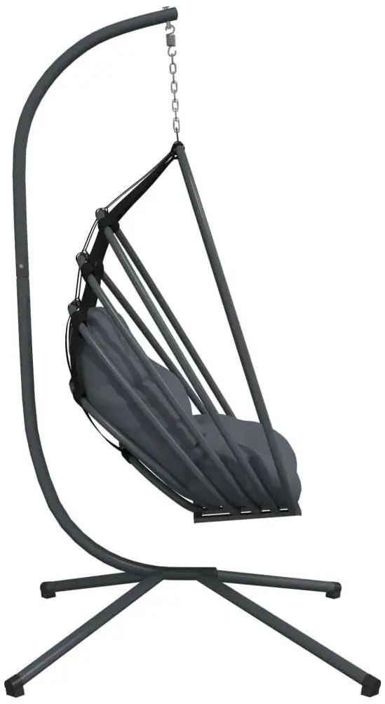Fotoliu suspendat VidaXL 4007408 (Black/Anthracite)
