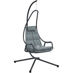 Кресло подвесное VidaXL 42003852 (Anthracite) Thumb
