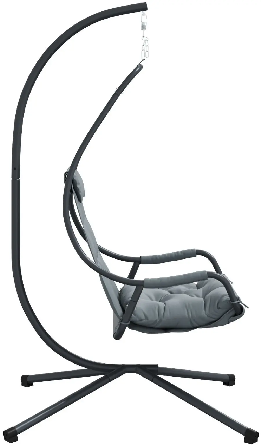 Кресло подвесное VidaXL 42003852 (Anthracite) - 4