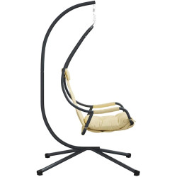Fotoliu suspendat VidaXL 42003855 (Beige) Thumb