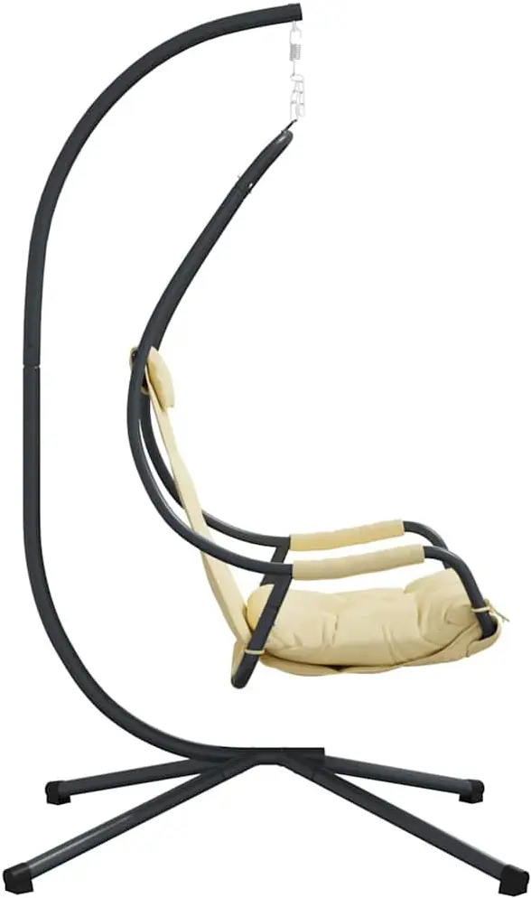 Fotoliu suspendat VidaXL 42003855 (Beige) - 4