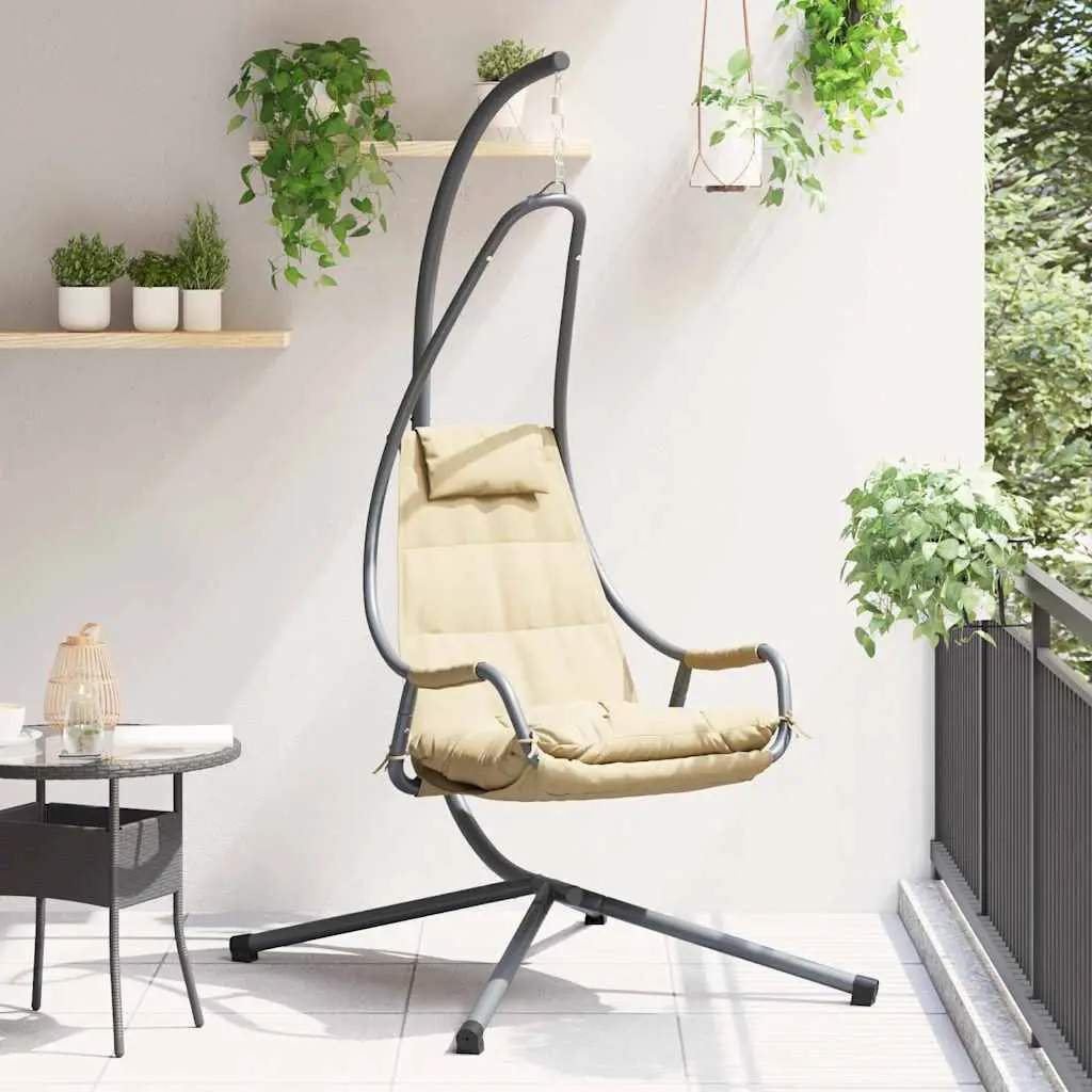 Fotoliu suspendat VidaXL 42003855 (Beige)