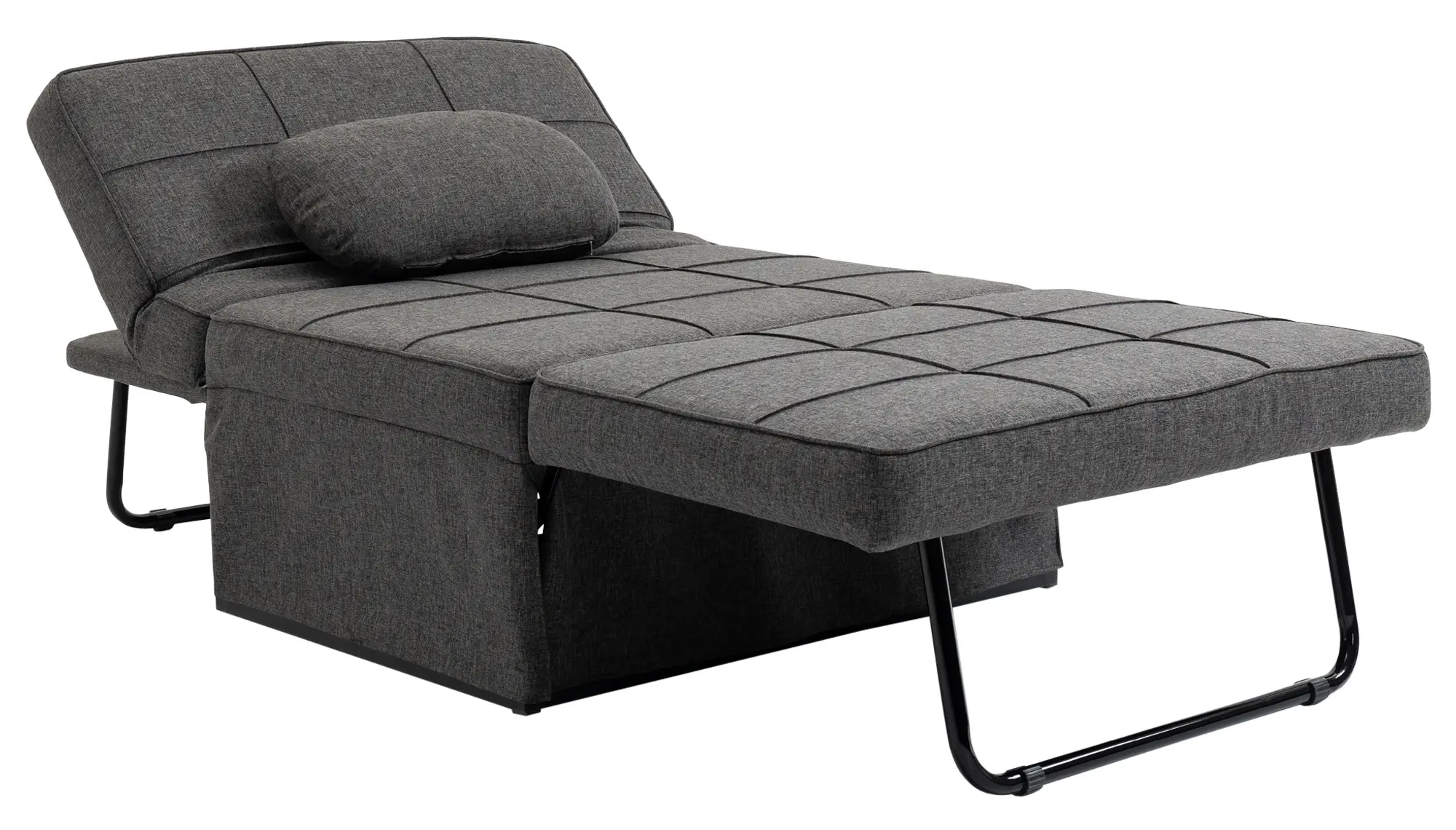 Мягкий шезлонг Homcom 839-058 (Grey) - 3
