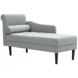 Мягкий шезлонг Homcom 83B-359V00GY (Grey) Thumb