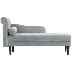 Мягкий шезлонг Homcom 83B-359V00GY (Grey) Thumb