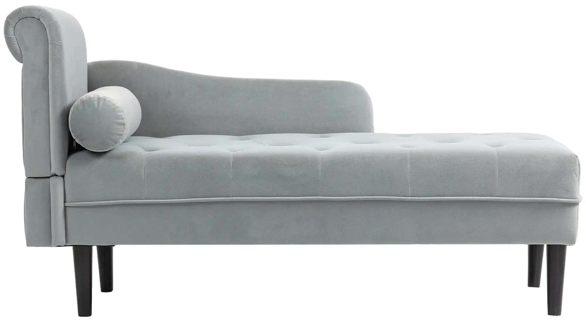 Мягкий шезлонг Homcom 83B-359V00GY (Grey) - 3