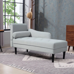 Sezlong moale Homcom 83B-359V00GY (Grey)