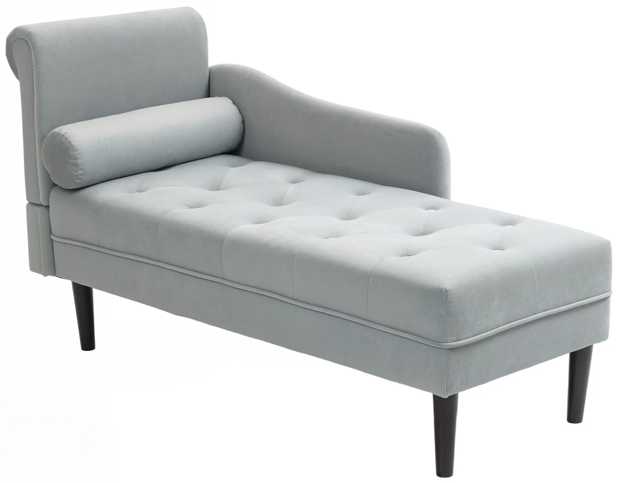 Мягкий шезлонг Homcom 83B-359V00GY (Grey) - 5