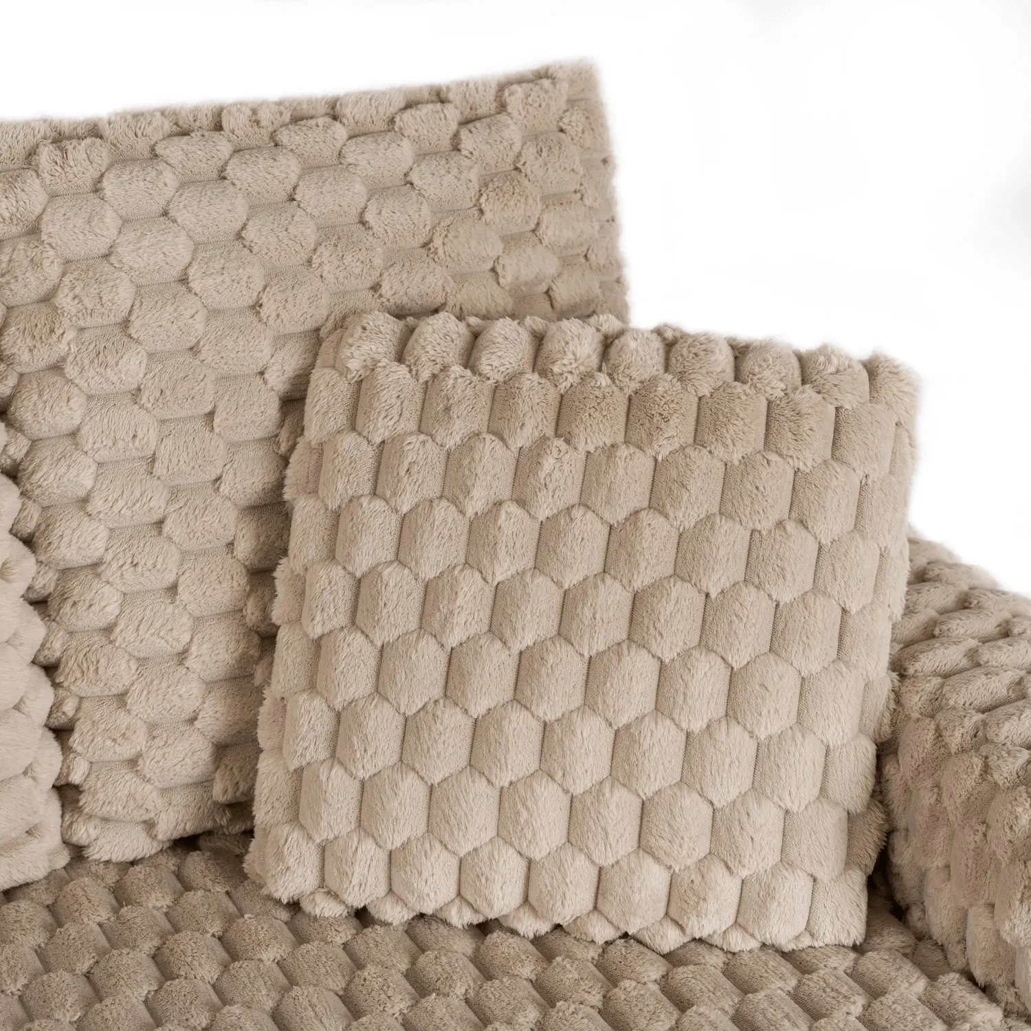Мягкий шезлонг Mebel Elite Kobel (Beige) - 7