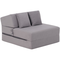 Sezlong moale Tempo Kondela Pelos (Light Grey) Thumb