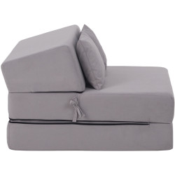 Sezlong moale Tempo Kondela Pelos (Light Grey) Thumb