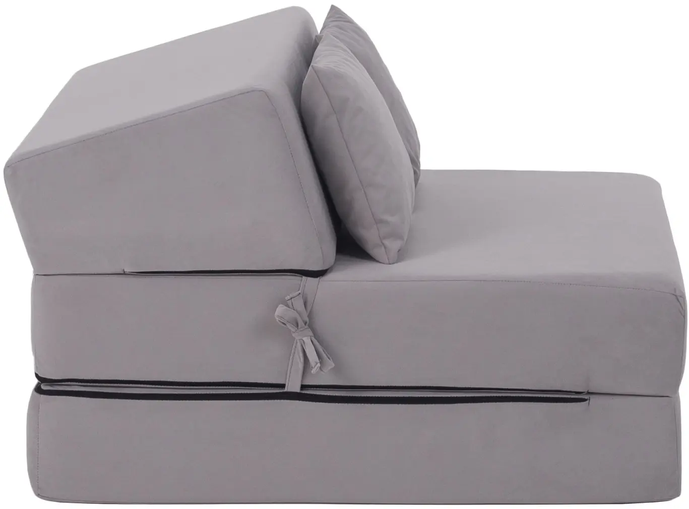 Sezlong moale Tempo Kondela Pelos (Light Grey) - 4