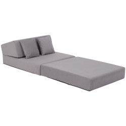 Sezlong moale Tempo Kondela Pelos (Light Grey) Thumb