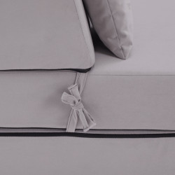 Sezlong moale Tempo Kondela Pelos (Light Grey) Thumb