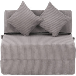 Sezlong moale Tempo Kondela Pelos Lincoln 86 (Grey) Thumb