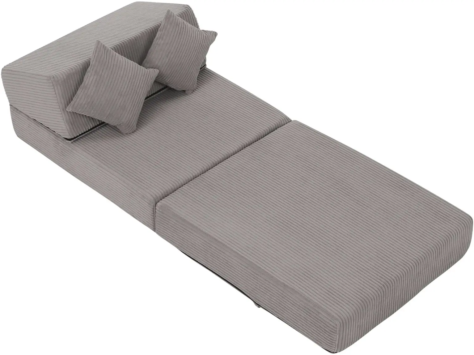 Sezlong moale Tempo Kondela Pelos Lincoln 86 (Grey) - 4
