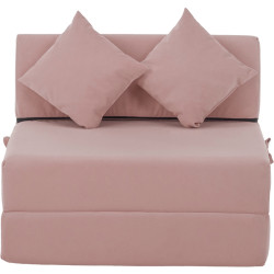 Мягкий шезлонг Tempo Kondela Pelos (Pink) Thumb