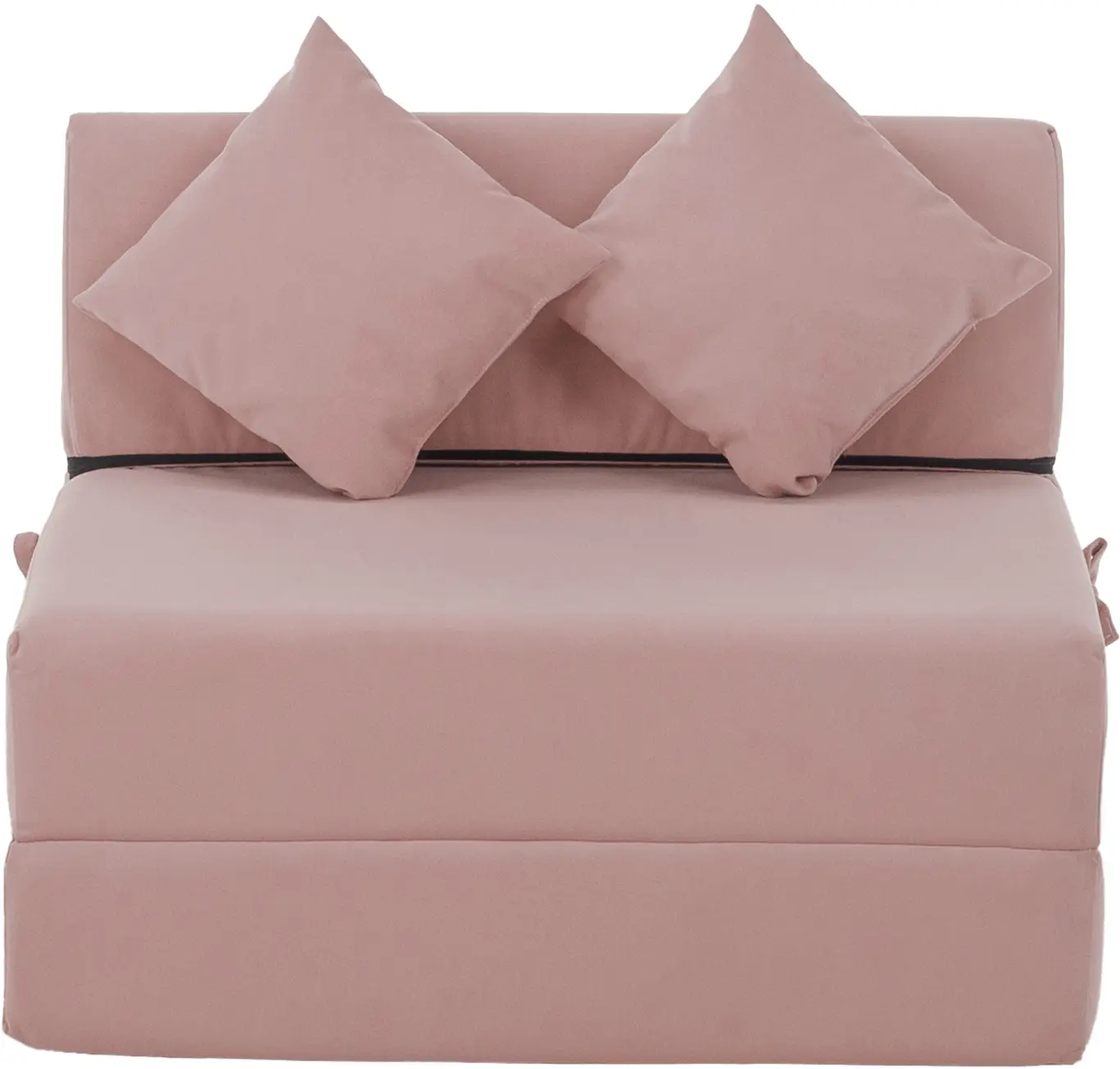 Мягкий шезлонг Tempo Kondela Pelos (Pink) - 2