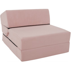 Мягкий шезлонг Tempo Kondela Pelos (Pink) Thumb