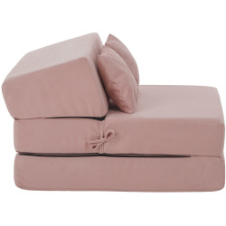 Мягкий шезлонг Tempo Kondela Pelos (Pink) Thumb